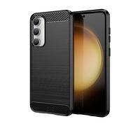 Wookfiss Fusion Diseñado para Samsung Galaxy S23 FE Funda Cover, al Dorso Carcasa Protección Resistente Impactos TPU Funda Case para Galaxy S23 FE, Negro