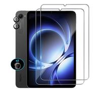 Wookfiss Protector de Pantalla para Xiaomi Pad Mini 8,8", 2 Piezas Cristal Templado con 2 Piezas Protector de Lente de Cámara,9H Dureza Vidrio Templado