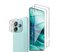 Wookfiss Protector de Pantalla para Xiaomi Redmi Note 14 5G Alta Definicion 9H Dureza Anti-caída/Anti-rasguños Cristal Templado Vidrio Templado(2)+Cámara Protector(2)