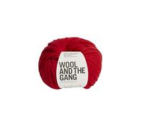 Wool and the Gang Crazy Sexy Wool, lápiz labial rojo (050), 200 g