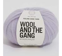 Wool and the Gang Feeling Good Yarn 185 Lilac Powder