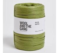 Wool and the Gang Ra-Ra Raffia 259 Verde Hierba