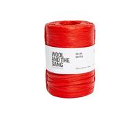 Wool and the Gang Ra Ra Raffia, Bardot Red (222), 100g