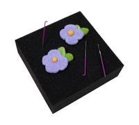 Wool Needled Felting Pad - Rectangle Sponge Mat Wool Needled Felting Pad, Supplies | Knitting Tool For Home Dorm Apartment Needle Crafting Reusable Work Cushion Fiber Art Embroidery Stand