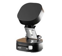 Woolcar - Soporte magnético para teléfono de coche, soporte con ventosa al vacío 2025 con rotación de 360° y diseño plegable, ajuste universal para todos los teléfonos inteligentes (negro)