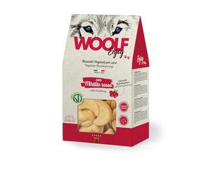 Woolf - Enjoy - Galletas con arándanos Rojos - Snacks, chuches, golosinas, premios, Galletas para Perros - 400gr