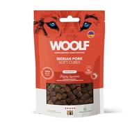 Woolf - Golosinas Suaves de Cerdo ibérico para Perros, 100 g, Paquete Individual