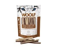 Snacks Naturales para Perros | Sándwich Largo De Conejo + Bacalao Sin Conservantes | Chuches Perros Naturales - Dog Treats Saludables con Omega 3 Y Vitaminas | 100g