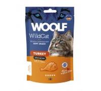 Woolf snack gato wildcat semihúmedo pavo 50 gr