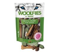 Woolfies Cepillo Dental S para Perros Pequeños - Recompensa, Premio, Snack Vegetariano para Perros - Snack Dental Vegetariano 200gr