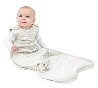 Woolino Saco de Dormir 4 Estaciones - Lo último en lana merina Saco de dormir - Saco de Dormir con Cremallera Ajustable en Dos Direcciones de Tamaño Universal para Bebé (2-24 Meses) - Gris