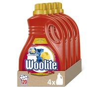 Woolite Detergente en Gel para Ropa de Color 30 Dosis - Paquete de 4