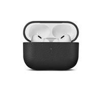 Woolnut Funda de Cuero para AirPods Pro 2ª generación - Negro
