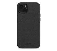 Woolnut Funda de cuero para iPhone 15 Plus - Negro