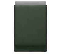 WOOLNUT Funda de Cuero para MacBook Pro de 16 Pulgadas (2021-2024, M1 / M2 / M3) - Verde
