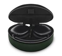 WOOLNUT Funda de Piel para AirPods MAX: Ajuste a Medida, imán para Modo de Baja Potencia, Carga en el Interior, Exterior de Cuero de Grano Completo, Interior de Microfibra súper Suave, Cremallera