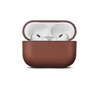Woolnut - Funda de Piel para AirPods Pro 2ª generación - Marrón coñac