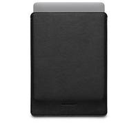 WOOLNUT Funda para MacBook Air 15 - Funda de Piel de Grano Completo, Interior de Fieltro de Lana - Ajuste a Medida - Diseño escandinavo, Compatible con Apple MacBook Air de 15 Pulgadas, Color Negro