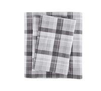 Woolrich - Juego de sábanas de algodón con Estampado de dijes de cabaña, sábanas de Franela 100% algodón, Juego de Ropa de Cama cálido y Mullido, sábanas tamaño Queen, Bolsillo Ajustable para