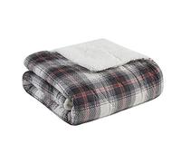 Woolrich Ridley Softspun Down - Manta (Talla Grande, 127 x 178 cm), Color Negro