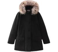 Woolrich Woman Arctic Parka in Ramar with Detachable Fur Trim Black