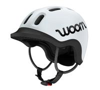 woom Ready Casco para niños, casco infantil ajustable sin pellizcos con detalles reflectantes para montar en bicicleta, patinaje sobre ruedas y patinete, para niños y niñas (de 1 a 14 años) - Gris