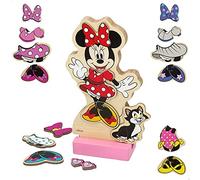 Woomax 48727 - puzzle magnético infantil de minnie mouse de madera, f