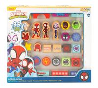Woomax 48758 - spidey y su superequipo, bloques de construcción mader