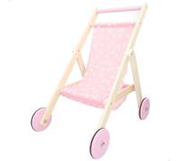 WOOMAX Carrito muñeca 36 cm madera