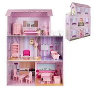 WOOMAX - Casa de muñecas de Madera (ColorBaby 85293)