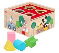 WOOMAX-Disney Cubo Formas Madera 13 CM