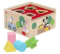 WOOMAX-Disney Cubo Formas Madera 13 CM