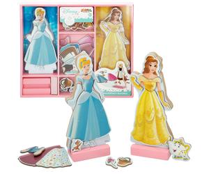 WOOMAX Disney Juego magnético princesas vestidos