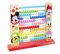 WOOMAX Disney Mickey Mouse, Ábaco Vertical Infantil 10 Filas, Juguetes Montessori, Juguete Educativo Preescolar, 48708