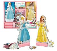 WOOMAX Disney Princesas, Puzzle Magnético Vertical, 45 Piezas de Madera, Juguetes para Niños, +3 Años, 48726