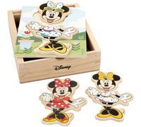 WOOMAX Disney Puzzle de madera Minnie con traje