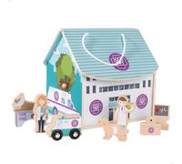 WOOMAX Hospital veterinario de madera