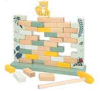 Woomax zookabee juego de equilibrio de madera animales de la selva