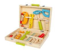 WOOMAX- Maletín de Herramientas Madera (Colorbaby 43616)