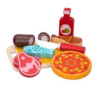 WOOMAX - Set Comida de Madera con Accesorios (46472)