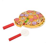 WOOMAX Set pizza madera autoadhesiva