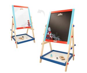 WOOMAX Spidey y su superequipo Pizarra caballete infantil 2 en 1