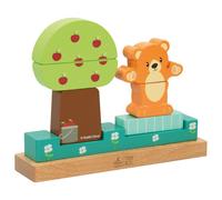 Woomax studio circus juego bloques madera magnéticos bosque