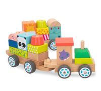 Woomax tren de madera zoo