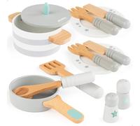 Woomax vajilla de madera infantil