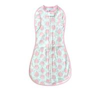 Woombie - Mono de dormir para bebé (convertible, 3-6 meses, rosa búhos)