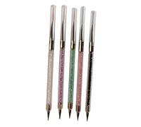WOONEKY 1 herramienta de arte de uñas pintauñas esmalte uñas primer para uñas pulidor uñas nail gel nail polish cepillo de uñas pluma de uñas pluma de arte de uñas pluma del arte del clavo