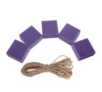 WOONEKY 1 Juego De Jabón Diy. Material: Jabón Hecho A Mano Con Aroma A Lavanda, Y Sin Terminar, Para Elaboración De, Baño, Limpieza Facial Y En La Ducha.