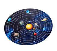 WOONEKY 1 Juego de Madera del Sistema Solar para Juguete Educativo de para Lógico y Habilidades