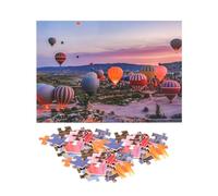 WOONEKY 1 Juego de Paisaje para Educativo de Puzle con Diseño de Globo Aerostático para el Divirtiéndote